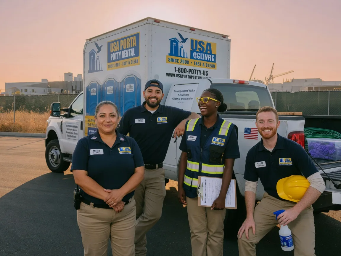 Portable Toilet Rental company in Yuba City, CA